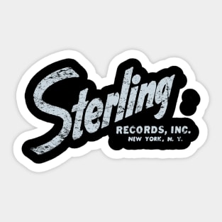 Sterling Records Sticker